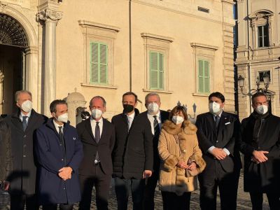 I Presidenti delle Regioni al Quirinale - 29.01.2022